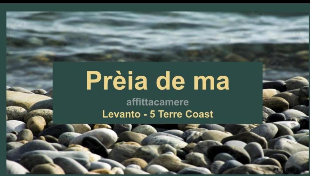 Preia De Ma Hotell Levanto Eksteriør bilde
